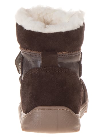 POM POM Leren barefootschoenen bruin