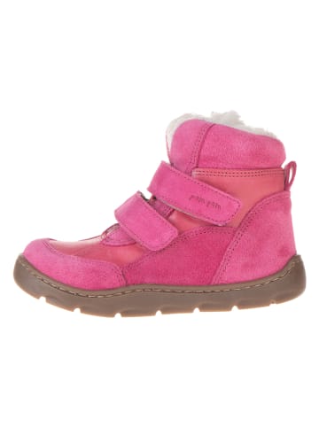 POM POM Leder-Barfußschuhe in Pink