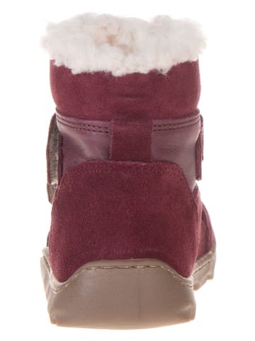 POM POM Leren barefootschoenen bordeaux