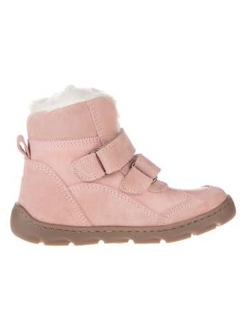 POM POM Leren barefootschoenen lichtroze