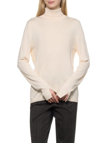 EDITION Rollkragenpullover in Beige