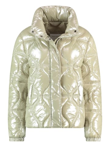 EDITION Doorgestikte jas beige