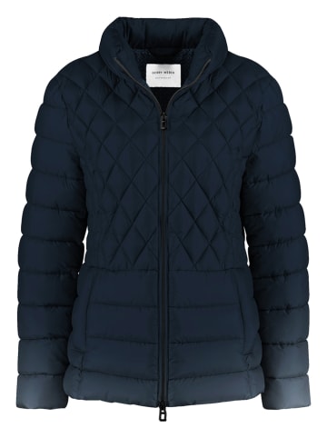 EDITION Doorgestikte jas donkerblauw