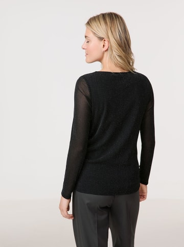 TAIFUN Longsleeve in Schwarz