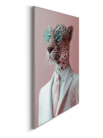 Orangewallz Ingelijste kunstdruk "Panther Portrait" - (B)50 x (H)70 cm