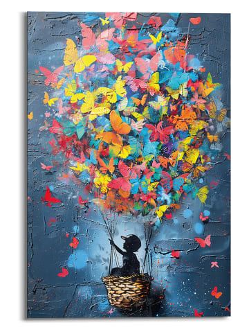 Orangewallz Kunstdruk "Balloon Kid" - (B)60 x (H)90 cm