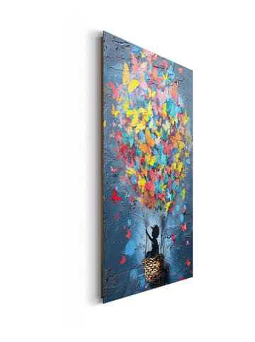 Orangewallz Kunstdruk "Balloon Kid" - (B)60 x (H)90 cm