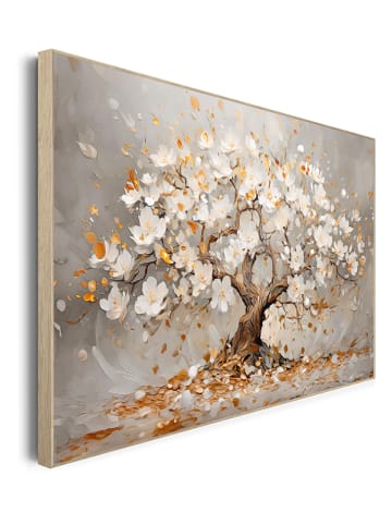 Orangewallz Gerahmter Kunstdruck "Steady Tree"