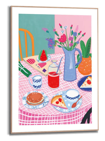 Orangewallz Druk artystyczny "Sweet Table" w ramce