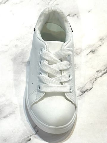 Poti Pati Sneakers "Poti Pati" in Weiß/ Schwarz