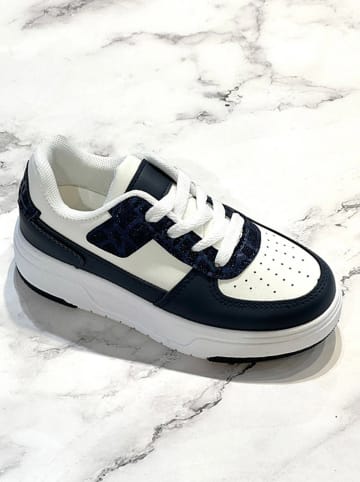 Poti Pati Sneakers "Poti Pati" donkerblauw/wit