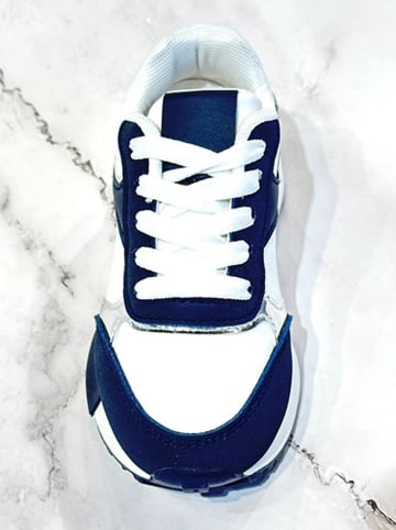 Poti Pati Sneakers "Poti Pati" in Dunkelblau/ Weiß