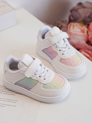 Rock & Joy Sneakers "Rock'n Joy" wit/meerkleurig