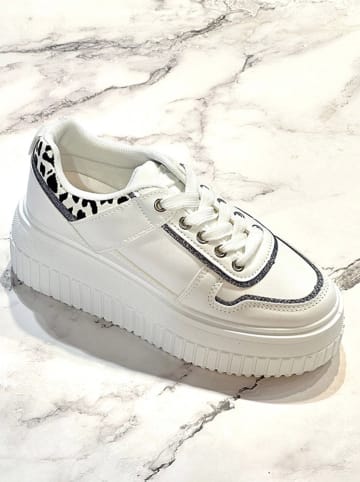 Poti Pati Sneakers "Poti Pati" in Weiß/ Schwarz