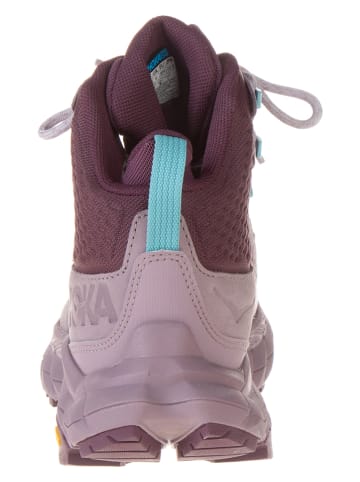 HOKA ONE ONE Leren trekkingschoenen "Anacapa" paars