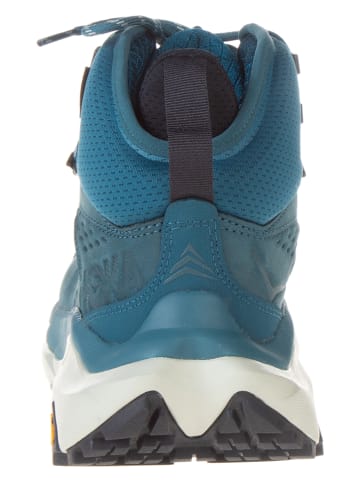HOKA ONE ONE Leder-Trekkingschuhe "Kaha 2" in Türkis