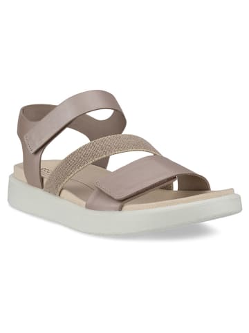 Ecco Leren sandalen "Flowt" lichtroze