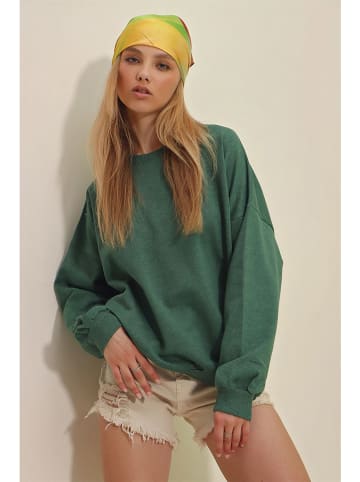 Trend Alacati Sweatshirt in Grün