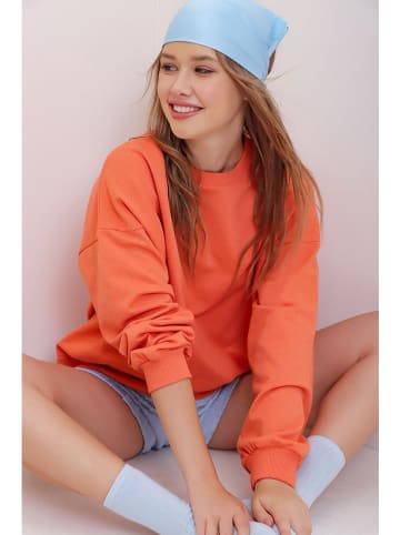 Trend Alacati Sweatshirt in Orange