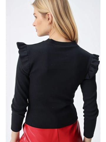 Trend Alacati Pullover in Schwarz