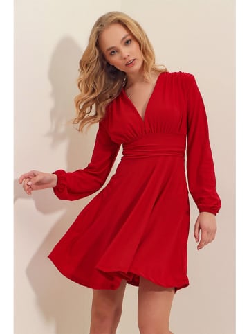 Trend Alacati Jurk rood