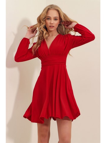 Trend Alacati Jurk rood