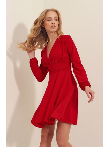 Trend Alacati Jurk rood