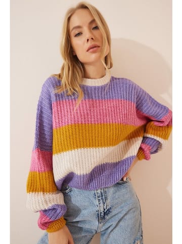 Happiness Istanbul Pullover in Bunt