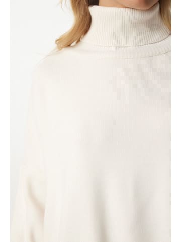 Happiness Istanbul Rollkragenpullover in Creme