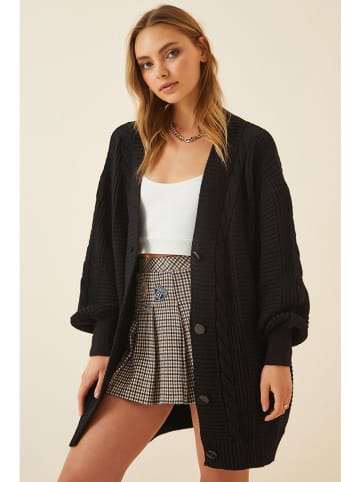 Happiness Istanbul Cardigan in Schwarz