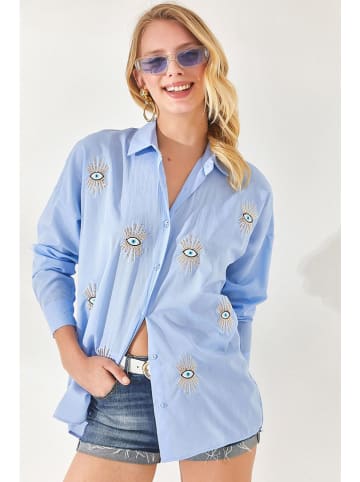 Olalook Hemd in Hellblau
