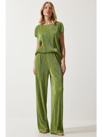 Happiness Istanbul 2-delige outfit groen
