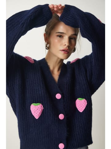 Happiness Istanbul Cardigan in Dunkelblau
