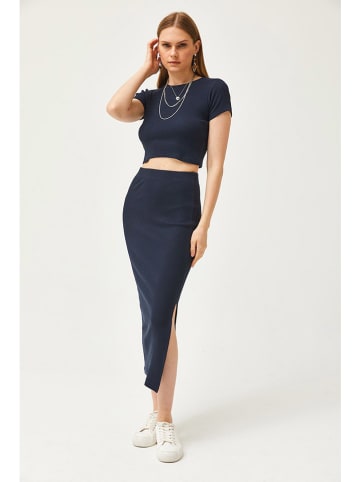 Olalook 2-delige outfit donkerblauw