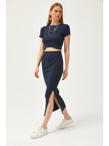 Olalook 2-delige outfit donkerblauw