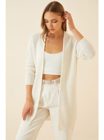 Happiness Istanbul Longcardigan in Creme