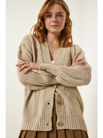 Happiness Istanbul Cardigan in Beige