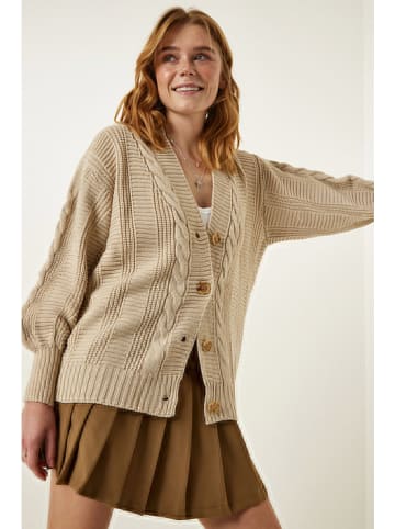 Happiness Istanbul Cardigan in Beige