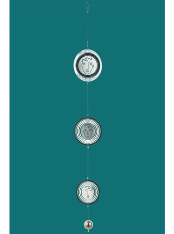 GILDE Girlande "Visione" in Silber - (L)105 cm