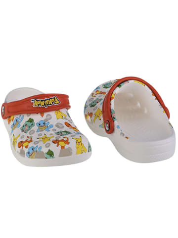 Crocs Chodaki "Classic Pokemon" w kolorze białym ze wzorem