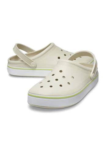 Crocs Chodaki "Off Court" w kolorze beżowym