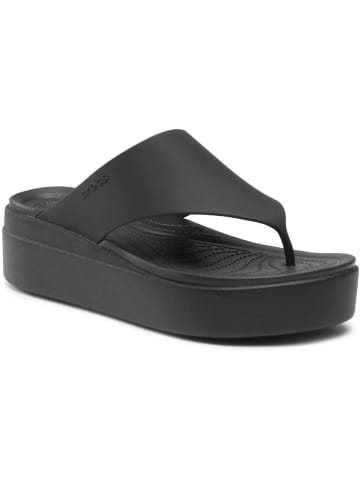 Crocs Keilzehentrenner "Brooklyn" in Schwarz