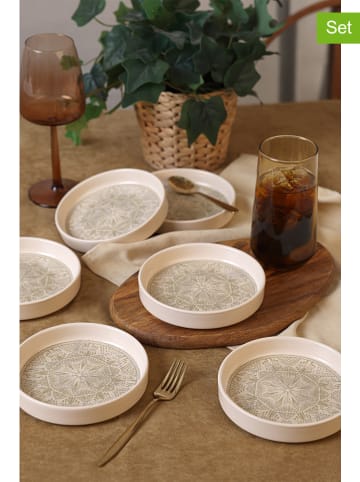 Hermia 6er-Set: Schalen in Beige