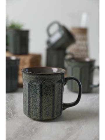 Hermia 10er-Set: Kaffeetassen in Anthrazit - 270 ml