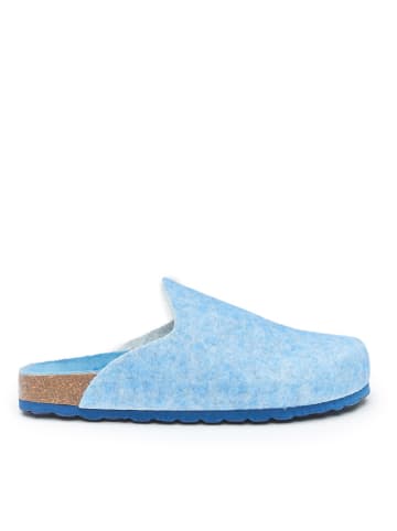Mandel Clogs in Hellblau