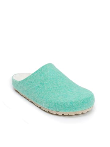 Mandel Clogs in Grün