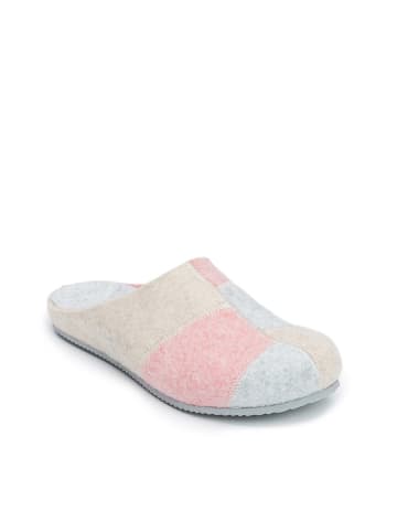 Mandel Clogs grijs/roze