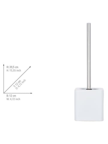 Wenko WC-Garnitur in Grau - (H)39,5 cm