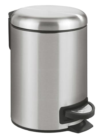 Wenko Treteimer "Leman" in Silber - 3 l
