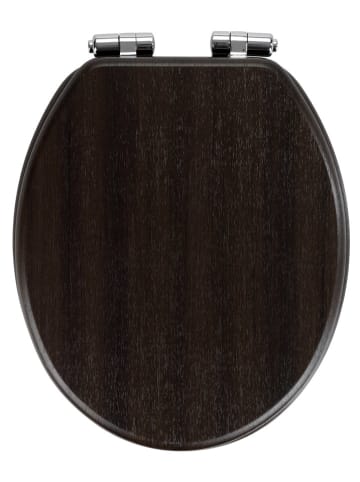Wenko Absenkautomatik-WC-Sitz "Wenge" in Braun